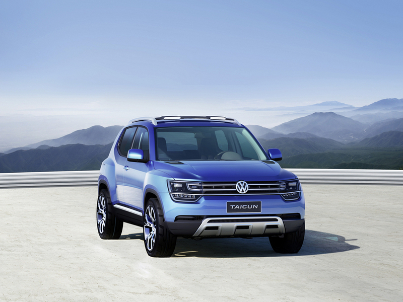 car SUV VW, le Taigun