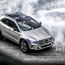 Mercedes-Benz Concept GLA exposé au salon « Auto Shanghai »