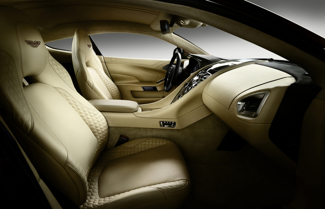 O interior do novo Aston Martin Vanquish