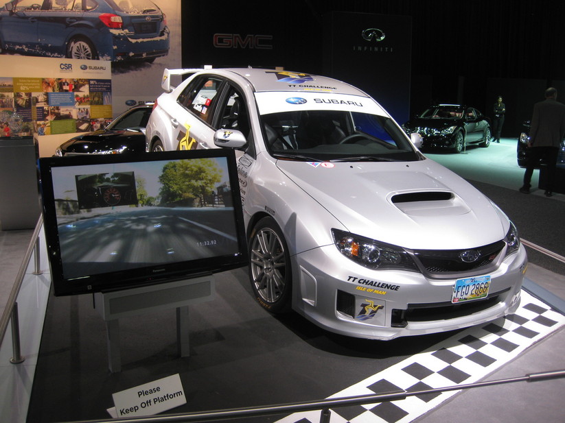 Subaru WRX Isle of Man Record