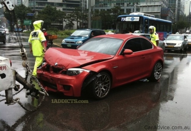 BMW 1 Series M Coupe involved in four crashes already