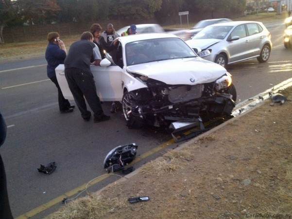 BMW 1 Series M Coupe involved in four crashes already