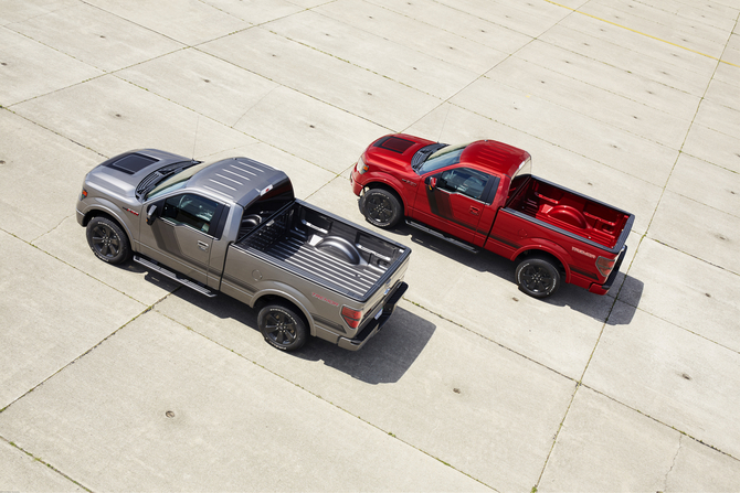 The truck will be available in two-wheel or four-wheel drive