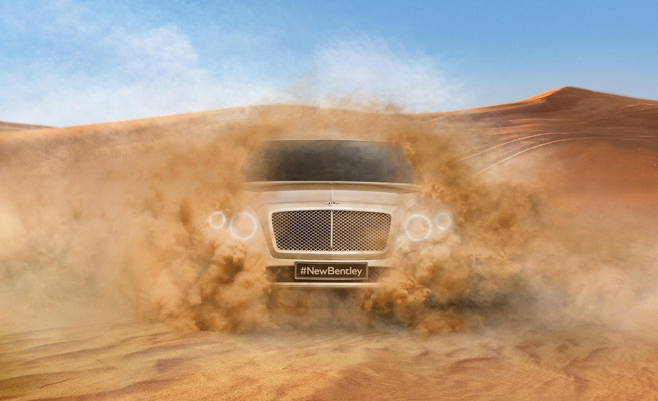 Bentley tease son SUV