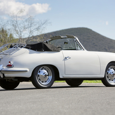 Porsche 356B 1600 Super 90 Cabriolet by Reutter