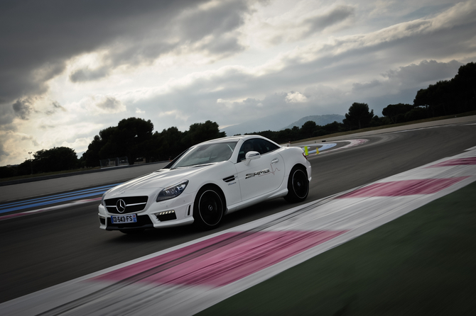 Mercedes AMG-LIVE 2012 au Castellet: SLK 55 AMG