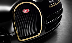 Les touches dorées distinctives de la Type 18 « Black Bess » sont réinterprétées de la façon la plus luxueuse sur la Bugatti moderne