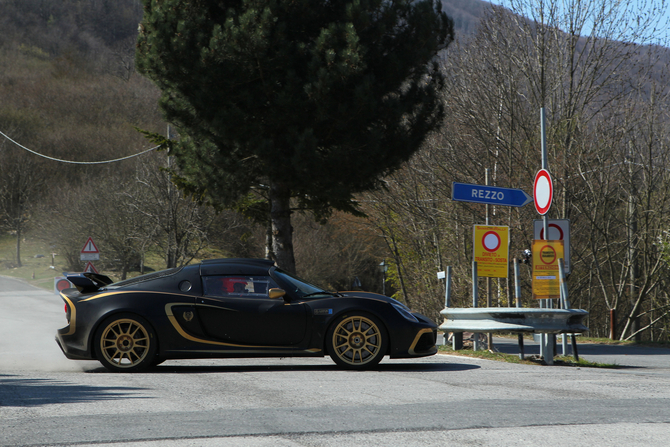 Lotus Testing Exige R-GT for Tarmac of St Remo Rally