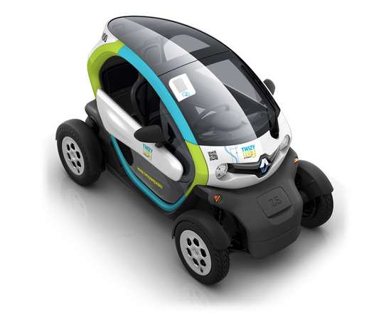 L flotte de 50 Renault Twizy est répartis sur 27 km2