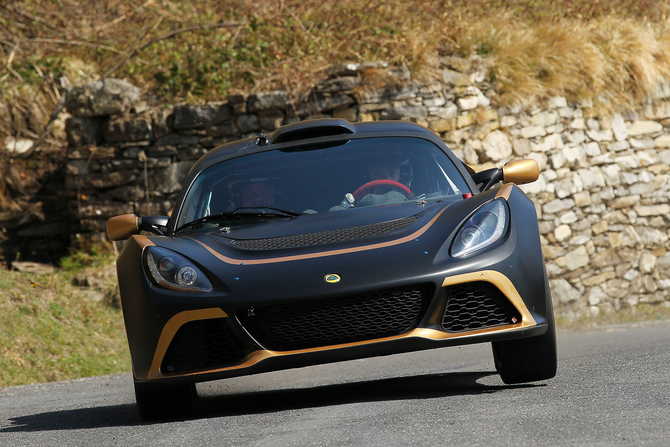 Lotus Testing Exige R-GT for Tarmac of St Remo Rally