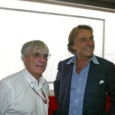 Ecclestone and Ferrari Chairman Luca di Montezemolo