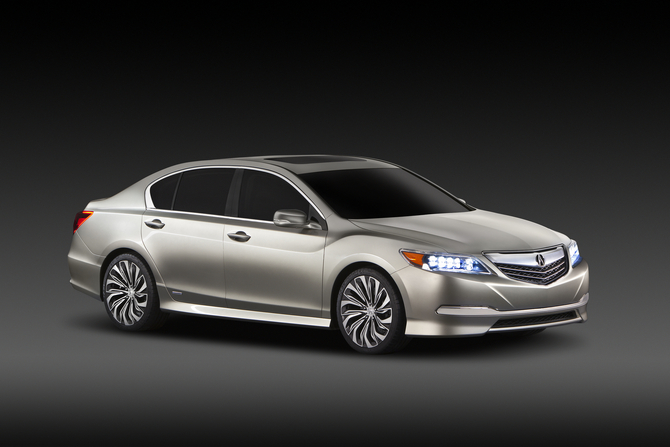 Acura RLX Concept Shows Future Acura Flagship Sedan