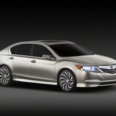 Acura RLX Concept Shows Future Acura Flagship Sedan