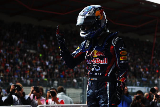 Vettel returns to victories in Spa