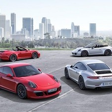 The four versions Carrera GTS have a 430hp output and are equipped with the Sport Chrono package