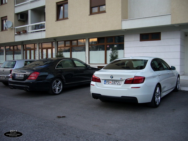 Mercedes S 6.3 AMG VS BMW 5 M