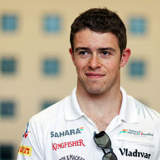 Di Resta even briefly led the race