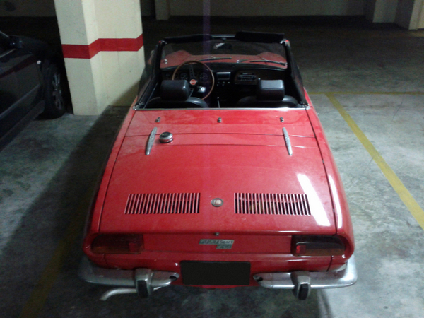 Stumbled upon: Fiat 850 Sport Spider