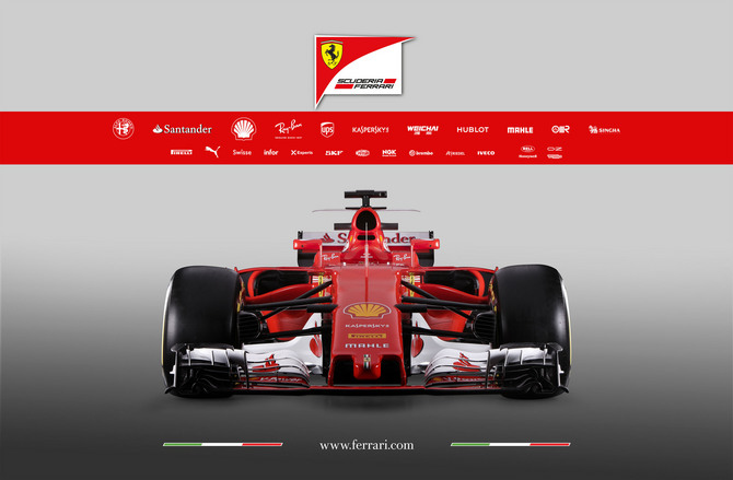 The name SF70H was chosen to honour the 70th anniversary of Ferrari