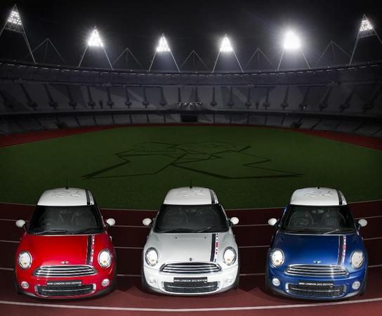 Mini Celebrates London Olympics by Having Long Jumper Leap Over Special Edition Mini