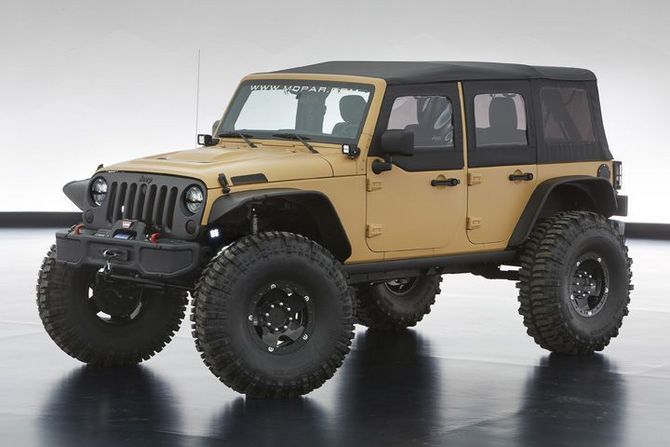 Jeep Wrangler Sand Trooper