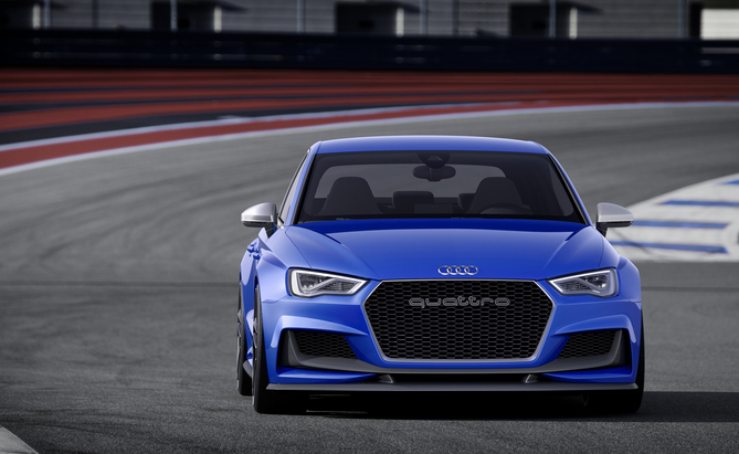 Le concept Audi A3 clubsport quattro démontre le potentiel sportif de la gamme Audi A3