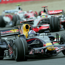 David Coulthard startete beim französischen Grand Prix in Magny-Coursvon 2008 von der 9. Position und kam auch als 9. ins Ziel.