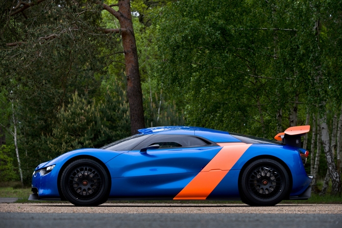 Renault presenta el concept Alpine A110-50