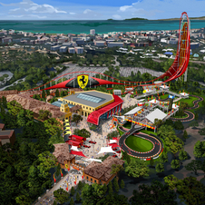 Ferrari Land vai contar com mais alto e mais rádio acelerador vertical da Europa