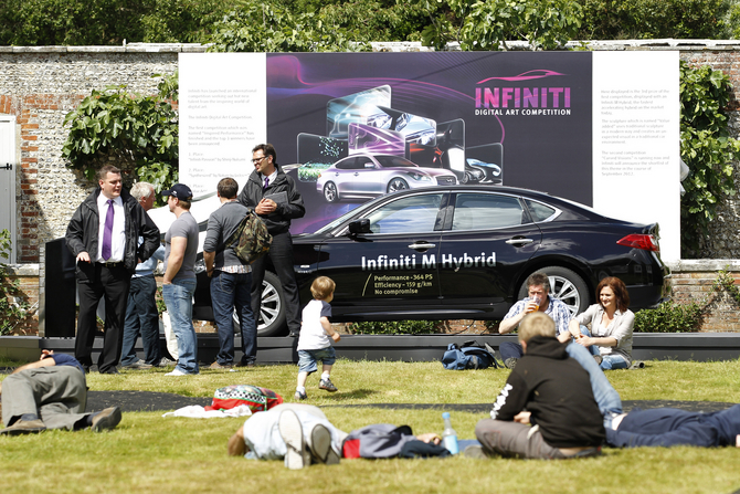 Infiniti au Festival de vitesse de Goodwood