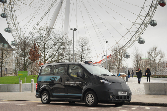 Nissan already sells NV200 taxis around the world