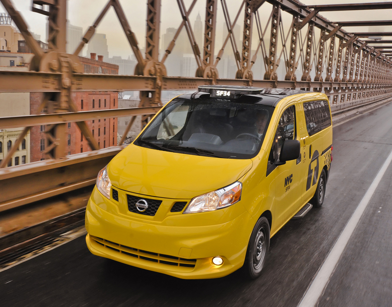 Le NV200 &agrave; New York