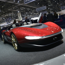 The car was created to honor Sergio Pininfarina who had passed away in 2012