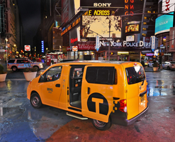 Le Celebre Taxi New Yorkais se Modernise avec le Nissan NV200