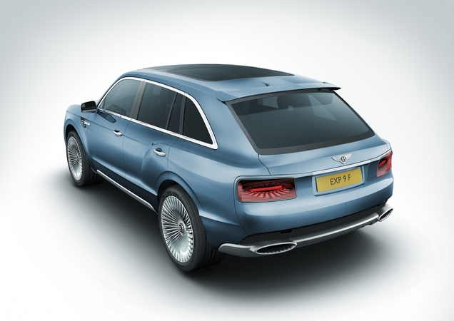 Bentley EXP 9 F SUV Brings Uber-Luxury to SUV