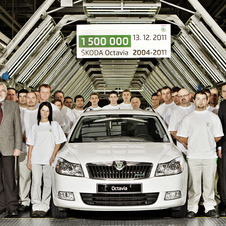 Skoda Octavia II reaches production milestone