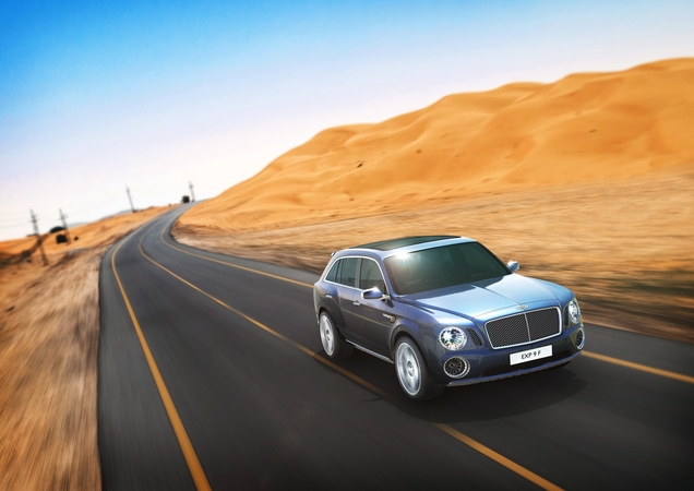 Bentley EXP 9 F SUV Brings Uber-Luxury to SUV