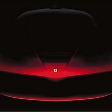 Ferrari released a higher-res teaser image