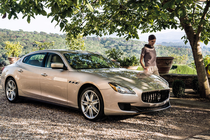 Maserati wird den Ghibli mit den Motoren des Quattroporte ausstatten