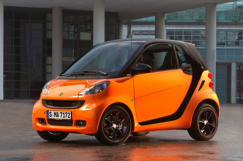 smart fortwo coupé Night Orange