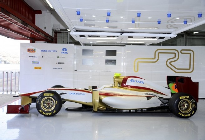 HRT Finally Reveals F112 2012 Formula 1 Car