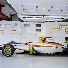 HRT Finally Reveals F112 2012 Formula 1 Car