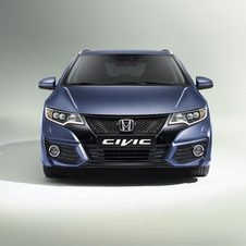 The Civic Tourer has a new sportier design