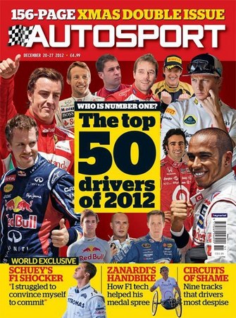 Português figura na capa da edição desta semana da Autosport britânica