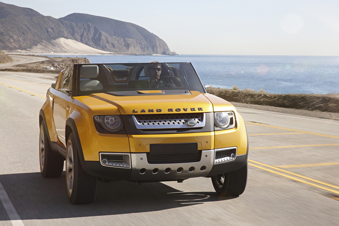 Novo modelo Land Rover deverá ser inspirado nos protótipos DC100