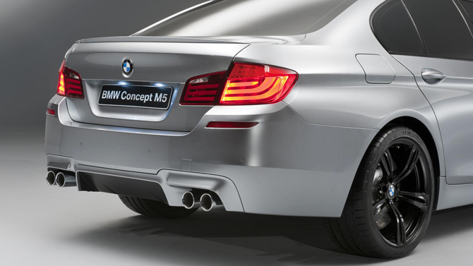 BMW Concept M5: first pics