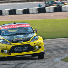 Ford Fiesta ST Rockstar Energy Drink Race Car