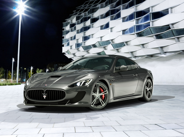 The Maserati GranTurismo MC Stradale replaces the rear seats that were taken out of the original MC Stradale