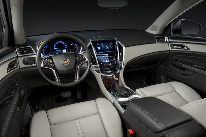 2013 Cadillac SRX Getting CUE Touch Screen and New Grills