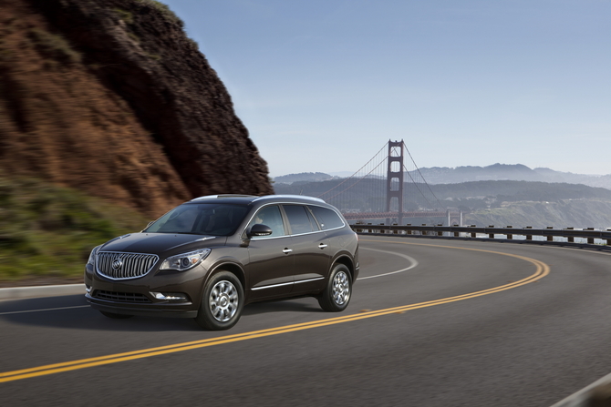 Buick Gives 2013 Enclave LED Lighting and Better Interior